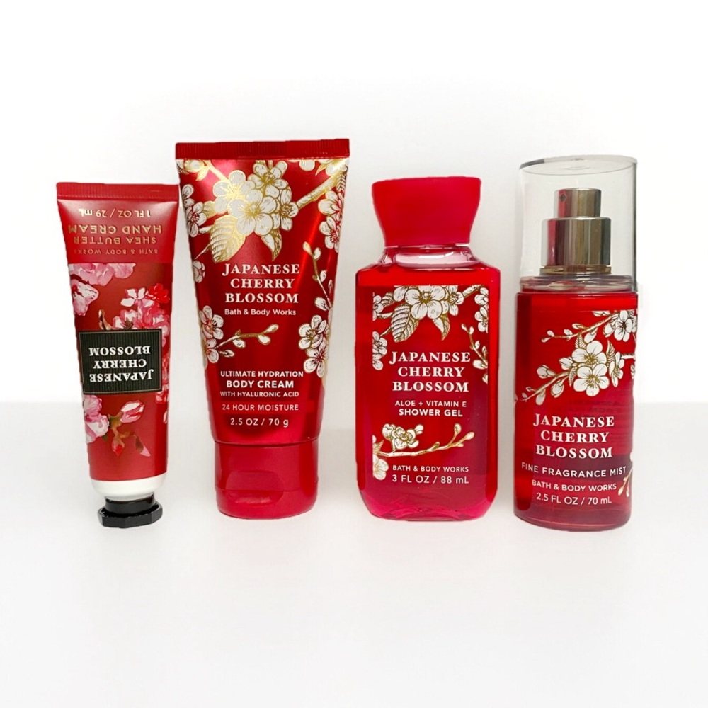 BATH & BODY WORKS JAPANESE CHERRY BLOSSOM body cream Lotion shower gel mist